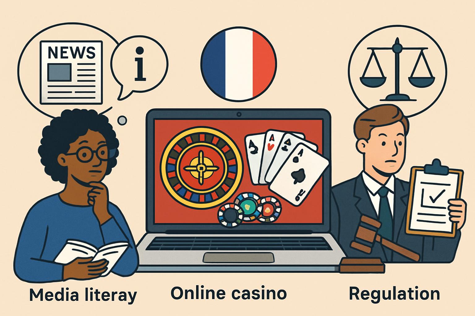 Online Casinos in France: Media Literacy, Regulation, and Public Awareness